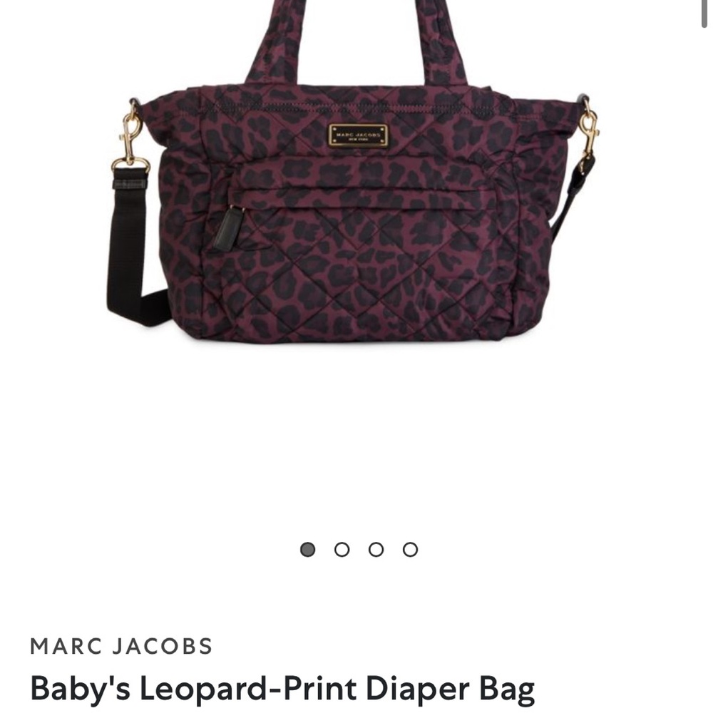 Marc Jacobs Leopard Pront Diaper Bag. EXCELLENT CONDITION